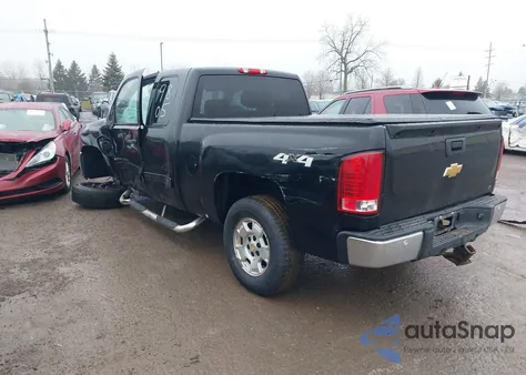 2013 Chevrolet Silverado 1500 Lt из США, поврежденный, VIN 1GCRKSE74DZ299805